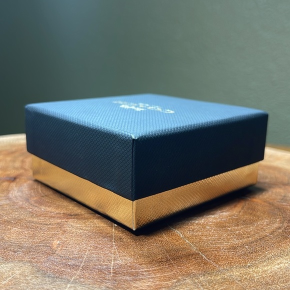 NIB COACH Signature With Malachite Slider Bracelet & Open Circle Earrings Set - Picture 15 of 15